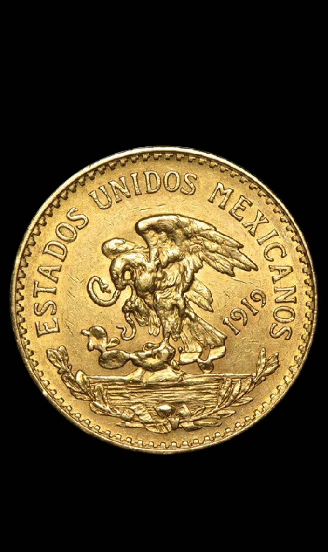 20 Pesos 22k (21.6k) Gold Coin Random Year