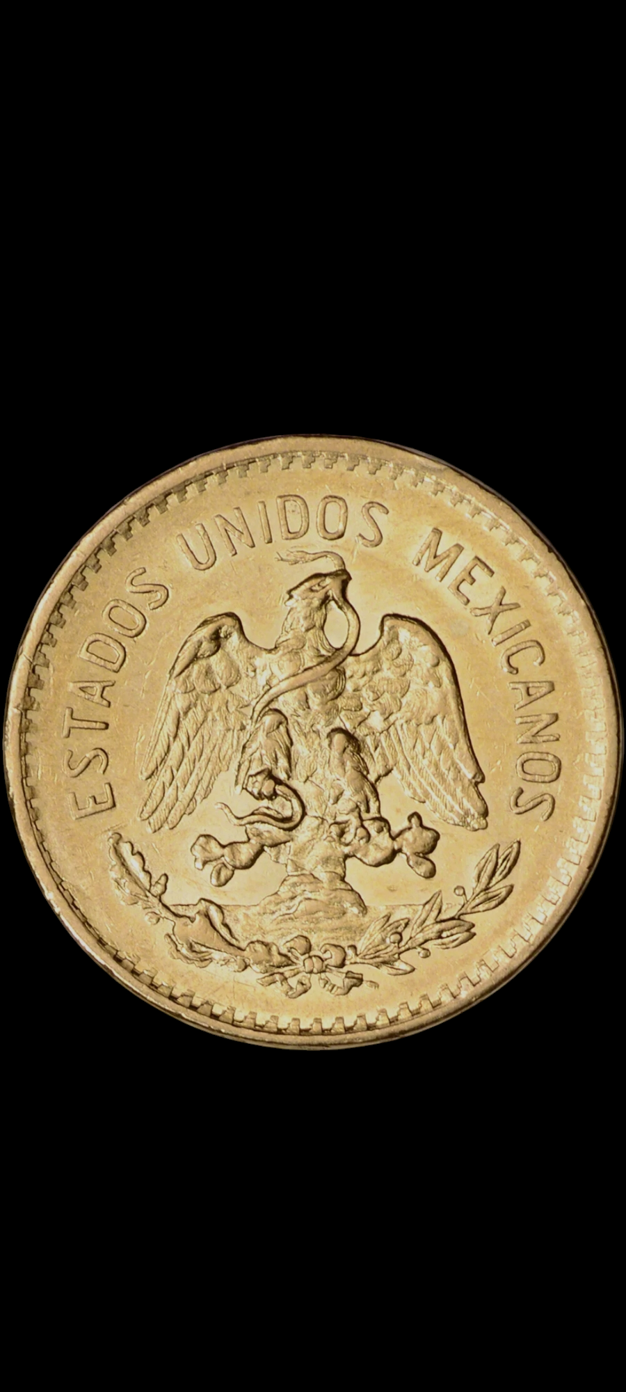 5 Pesos 22k (21.6) Solid Gold Coin Random Year