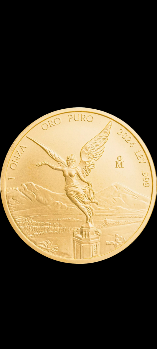 1 Onza Gold Libertad 24k Gold Coin Random Date