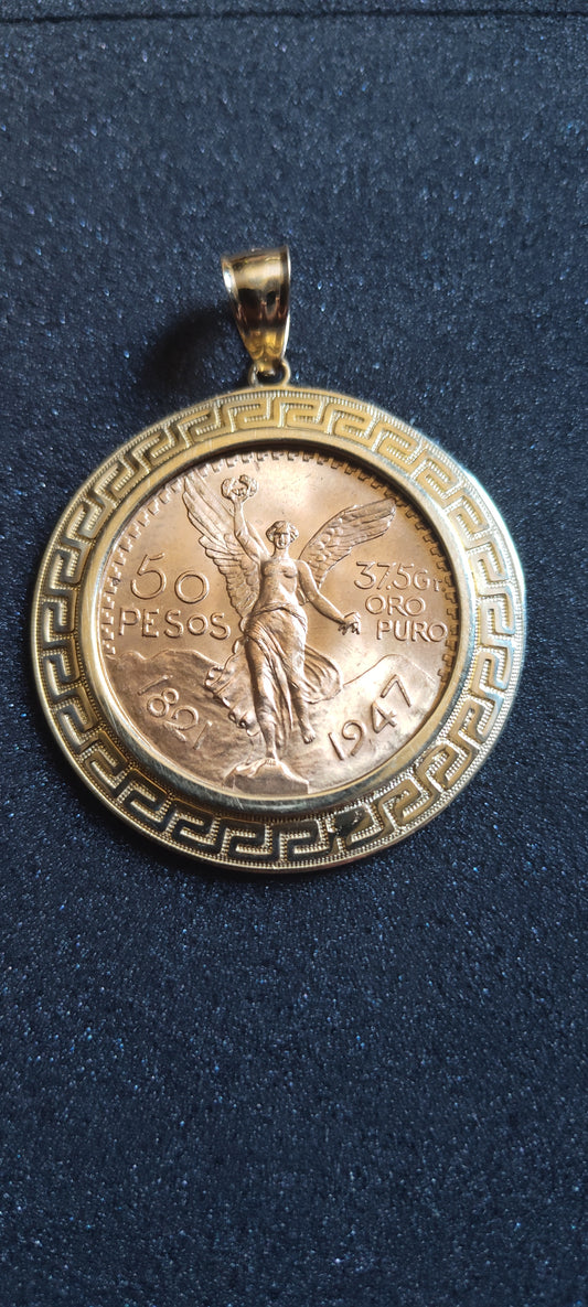 Centenario 22k (21.6k)1947 Greek Style Bezel.