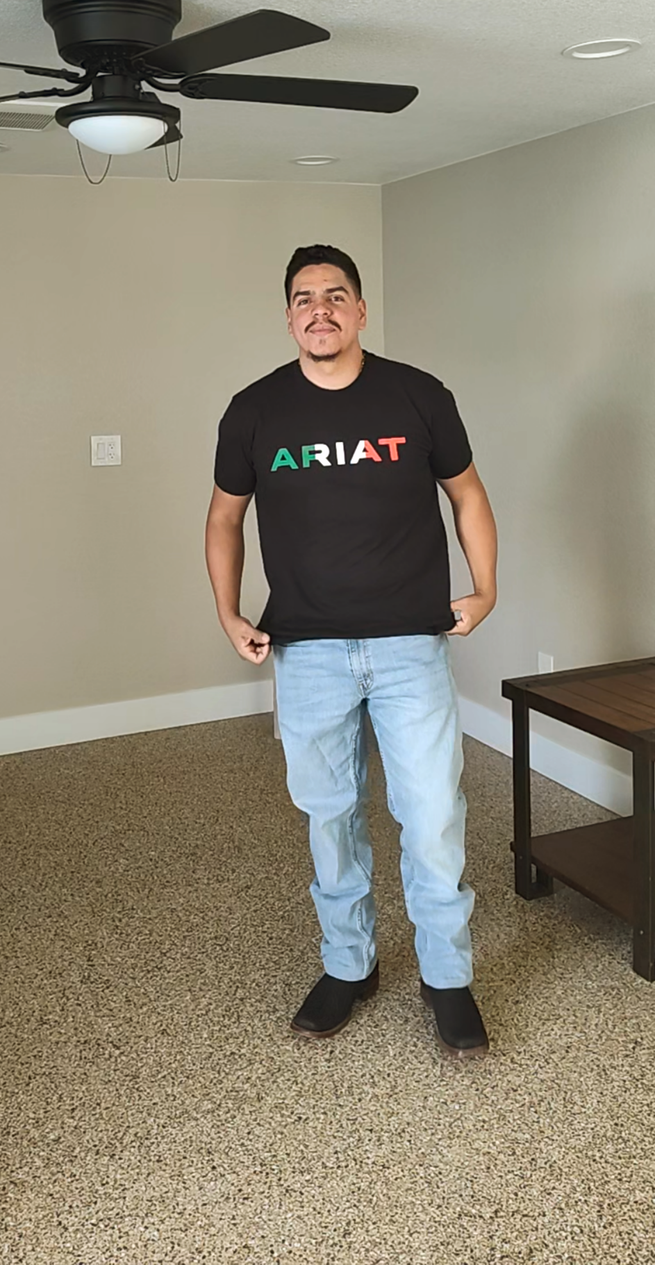 Ariat Authentic Viva La Raza Black Men's Shirt